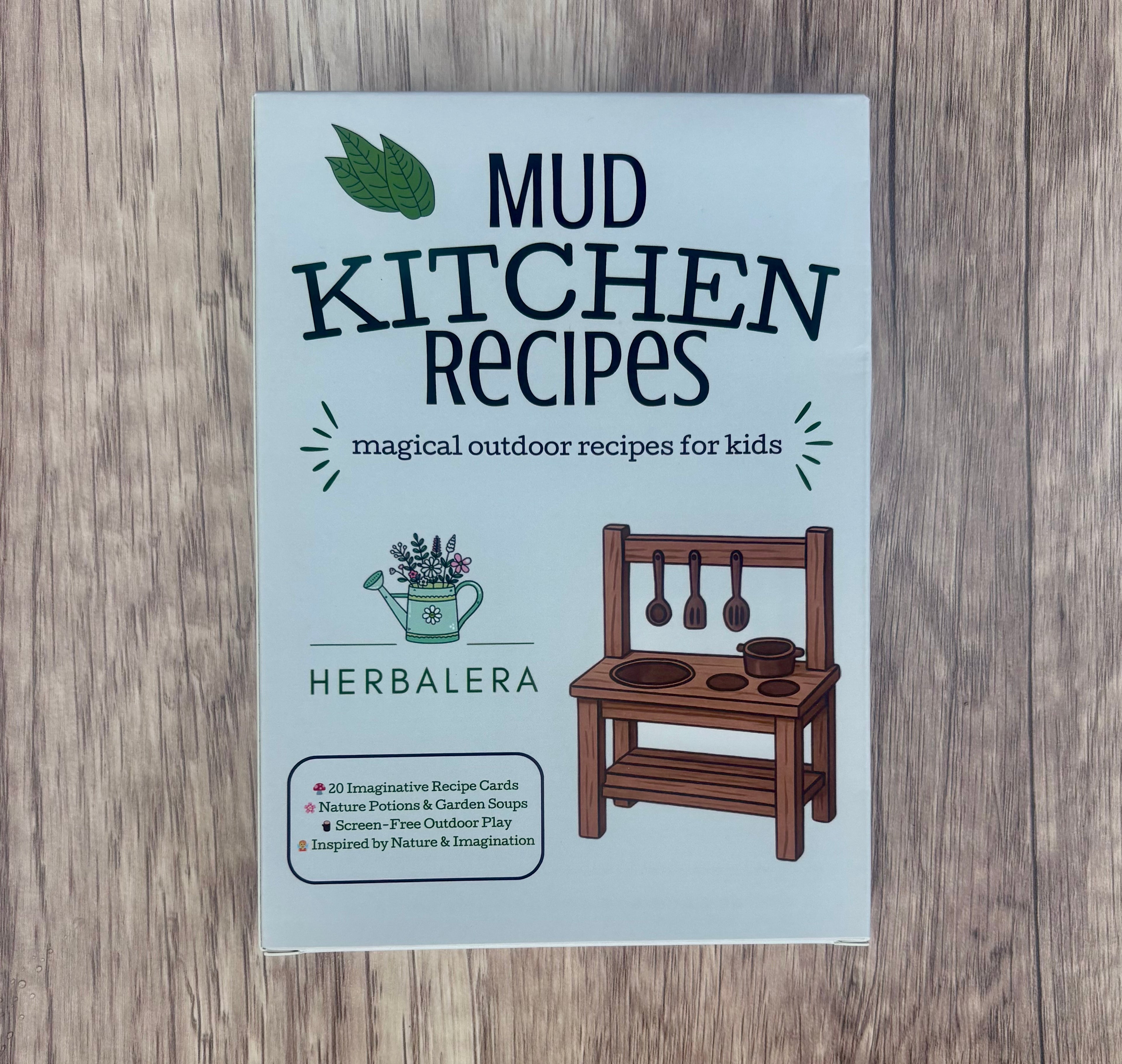 Mud Kitchen Recipe Cards