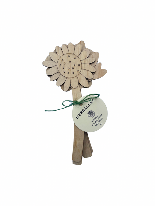 Forever Blooms: Wooden Wildflower Bouquet