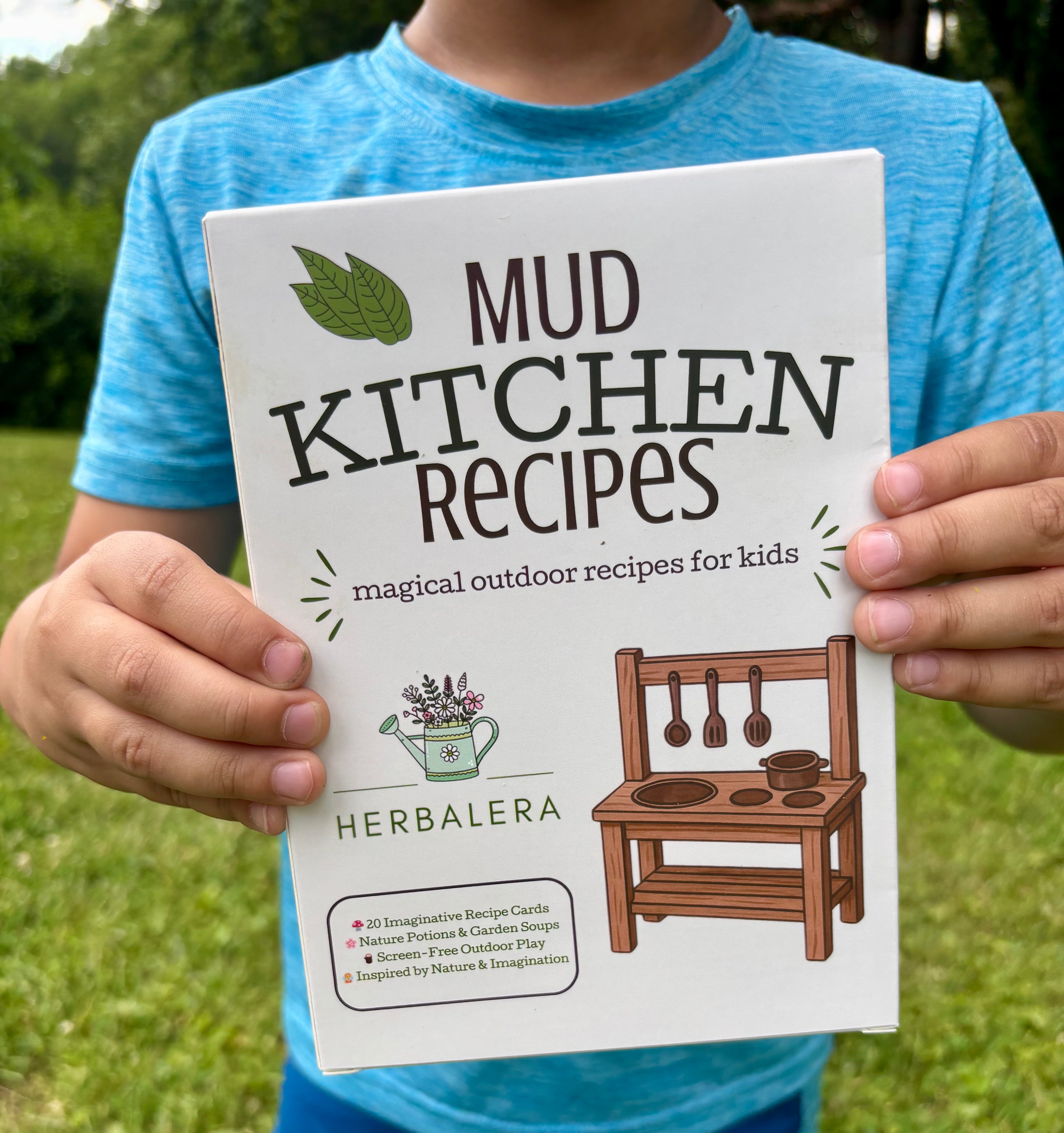 Mud Kitchen Recipe Cards