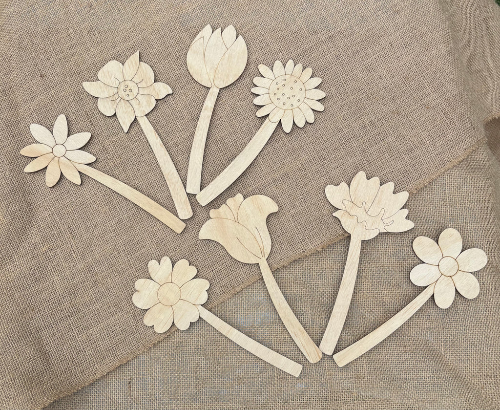 Forever Blooms: Wooden Wildflower Bouquet