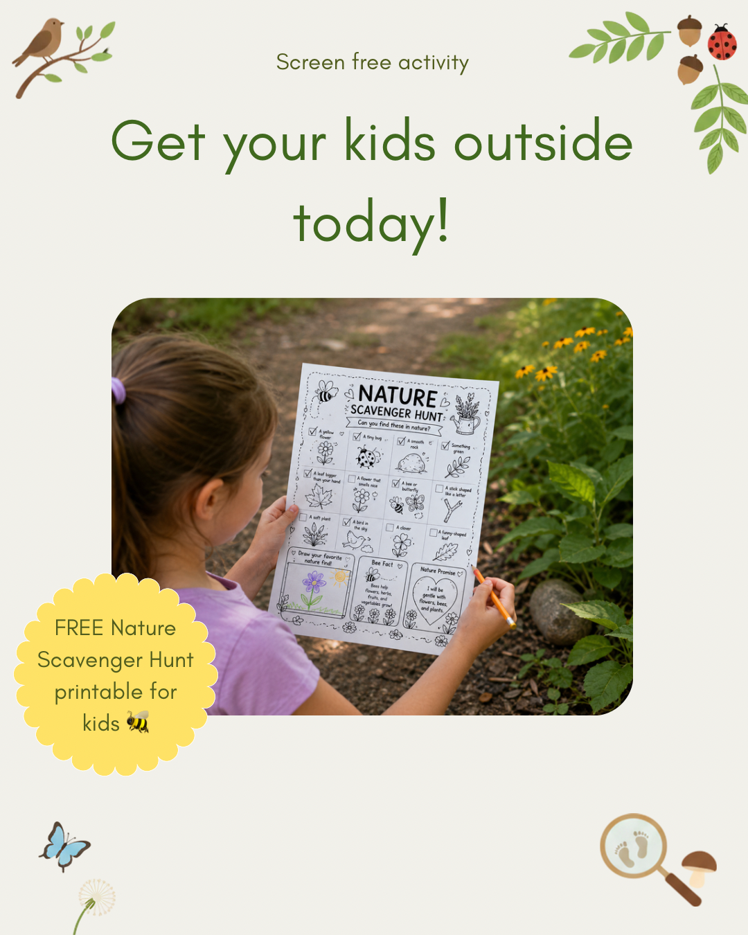 Nature Hunt Digital Download